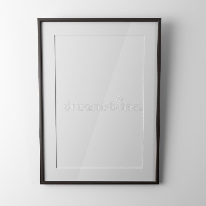 Cadre photo noir illustration stock