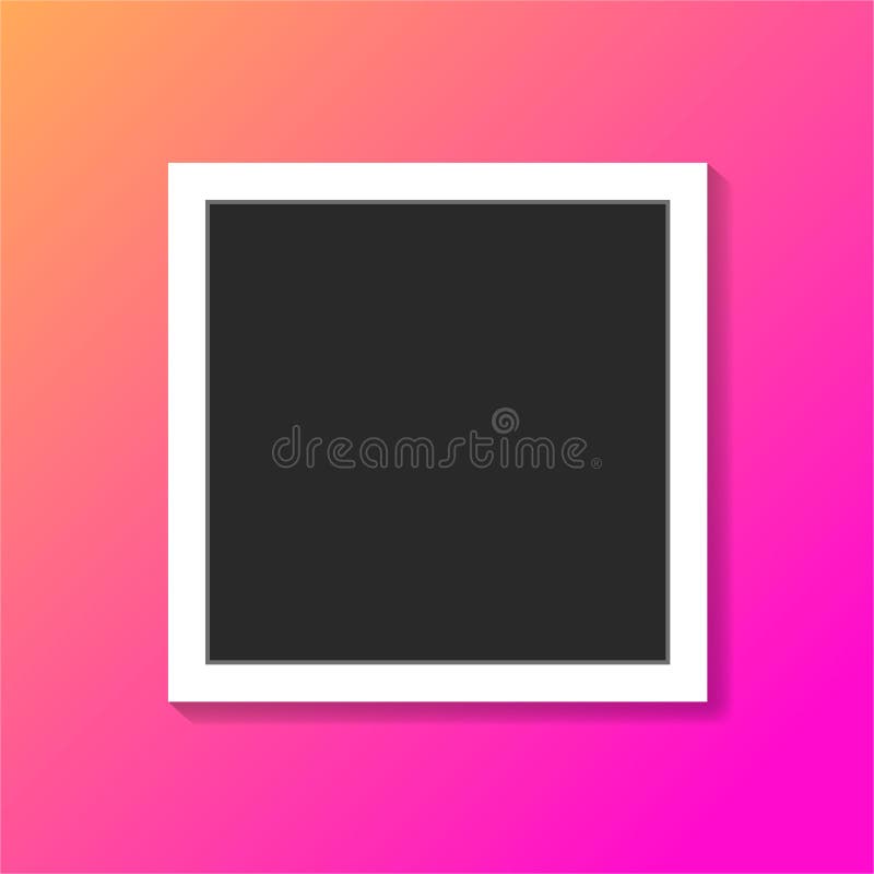 Cadre noir et blanc de photo sur le fond à la mode de rose de gradient Cadre réaliste de photo de vecteur dans le style de cru Ve illustration de vecteur Cadre noir et blanc de photo sur le fond à la mode de rose de gradient Cadre réaliste de photo de vecteur dans le style de cru Ve illustration de vecteur