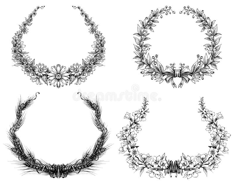 Cadres de vintage illustration stock Cadres de vintage illustration stock