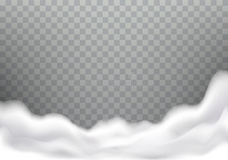 Cadru textil realist cu spumă de baie stock illustration