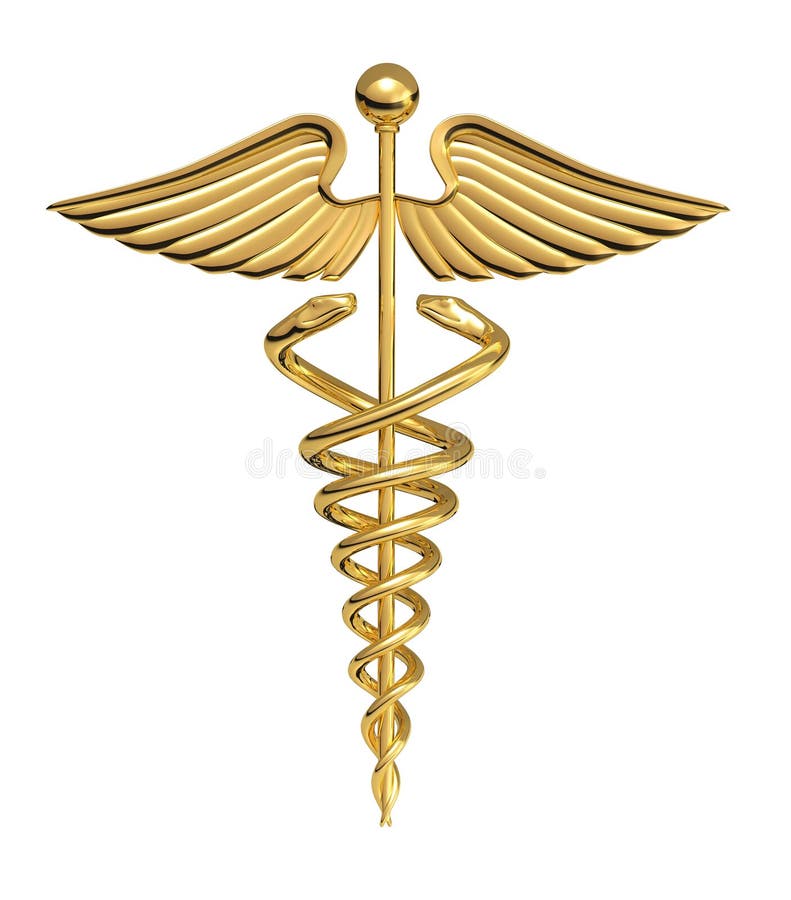 Caduceus-medizinisches Symbol