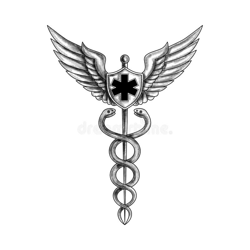 Caduceus - Medicine - Doctor – Symbol' Sticker | Spreadshirt