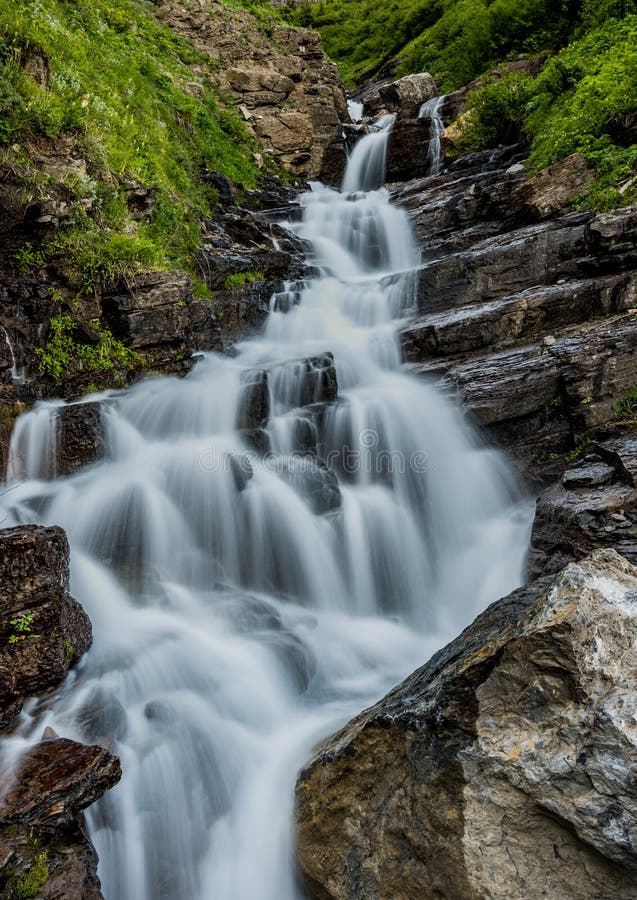 Cadute di Alder Creek immagine stock libera da diritti Cadute di Alder Creek immagine stock libera da diritti