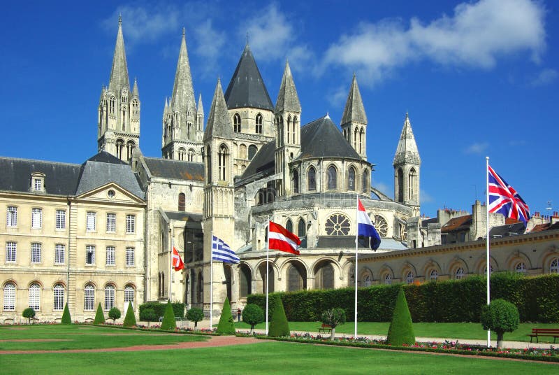 Caen, old city, details