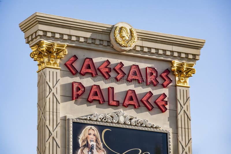 Caesar ` s pałac na Vegas pasku w Las Vegas
