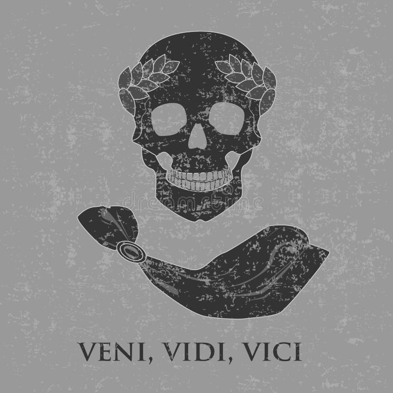 Veni Vidi Vici Hand Written Lettering Positive Quote Inspirational Latin  Phrase Stock Vector - Illustration of positive, letter: 87479769