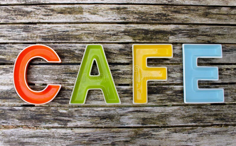  Cafe royaltyfria bilder