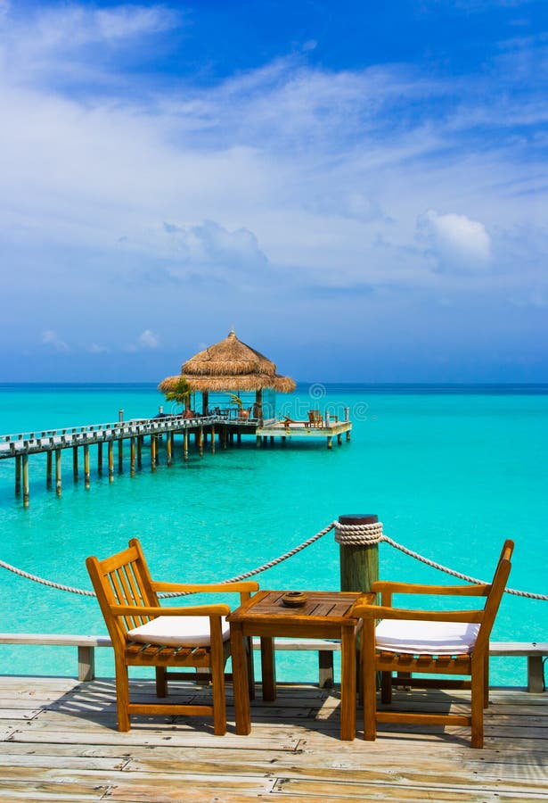 Cafe on the beach