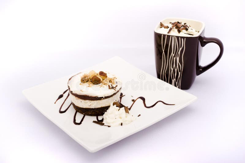 Cafe food stock photo. Image of delicious, clipping, foam - 5801668