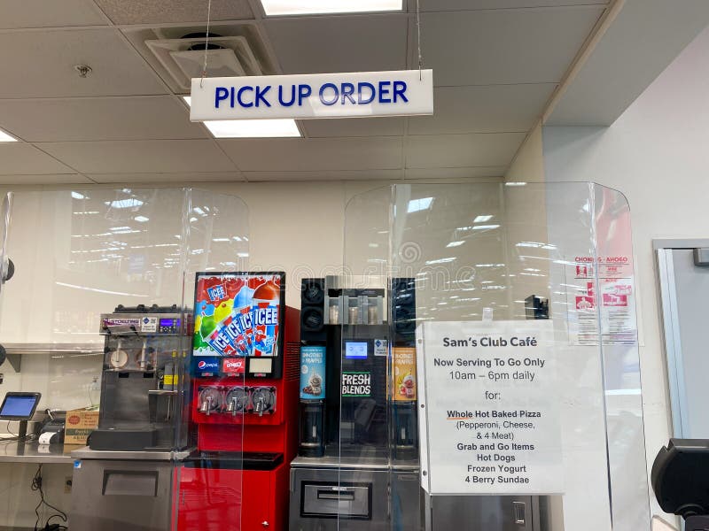 The Cafe Inside a Sam`s Club in Orlando, Florida Editorial Photography -  Image of florida, grocery: 195645242