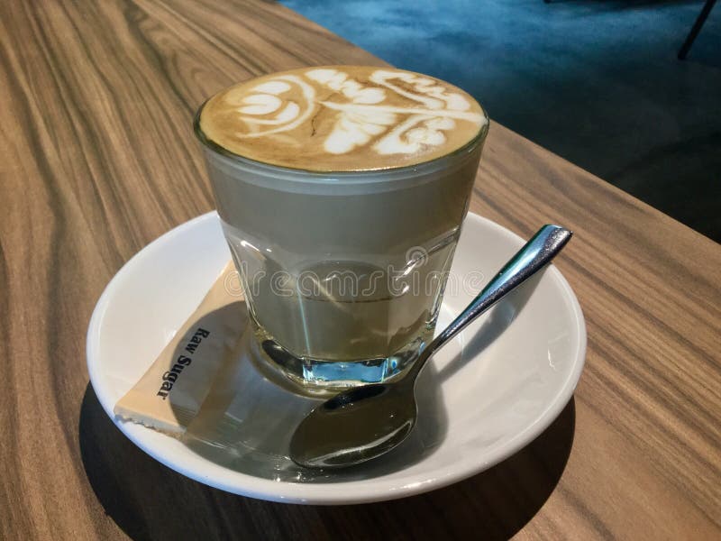 Cafe Latte with Latte art