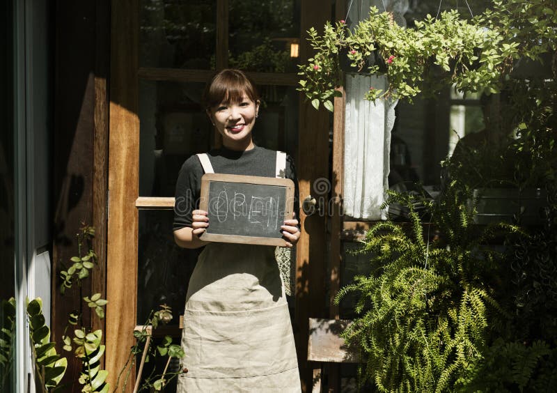 Cafe Open Shop Retail Welcome Notice Retail Front stock images Cafe Open Shop Retail Welcome Notice Retail Front stock images
