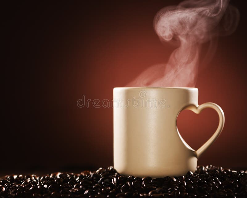 Caffè caldo fotografia stock libera da diritti Caffè caldo fotografia stock libera da diritti
