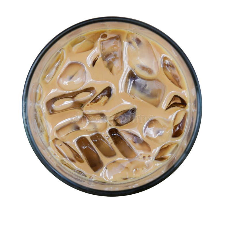 Caffè ghiacciato in vetro fotografia stock libera da diritti Caffè ghiacciato in vetro fotografia stock libera da diritti