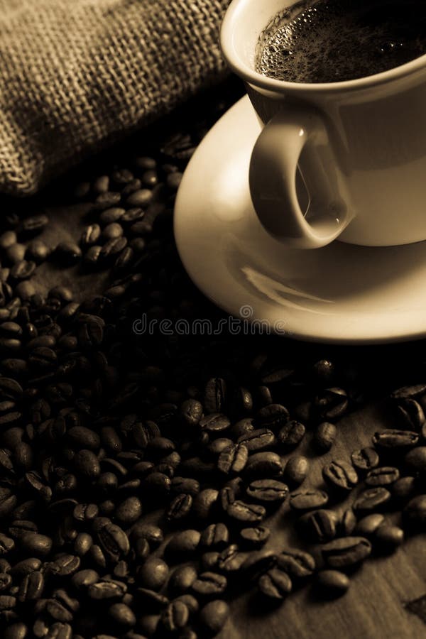 Caffè nero immagini stock libere da diritti