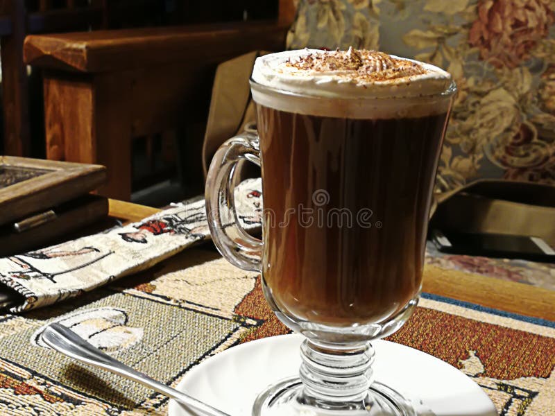 Caffè viennese delizioso fotografia stock Caffè viennese delizioso fotografia stock