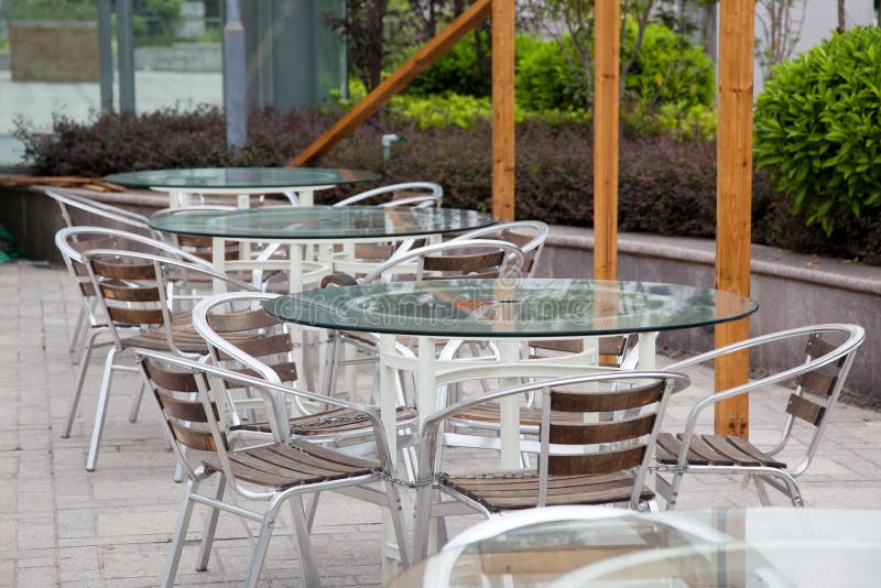 Café ao ar livre foto de stock royalty free