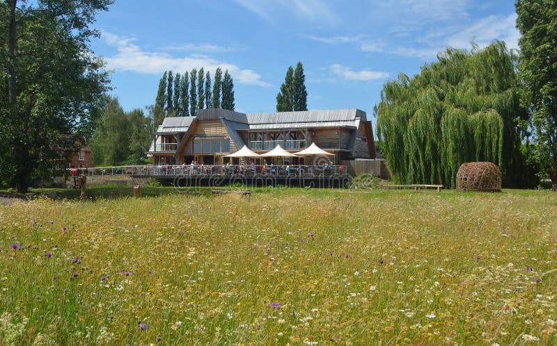Café au moulin de Jordans photo libre de droits Café au moulin de Jordans photo libre de droits
