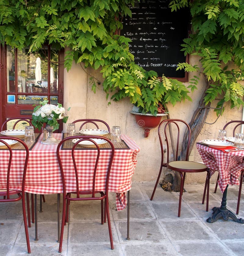 Café français en Provence photo stock Café français en Provence photo stock