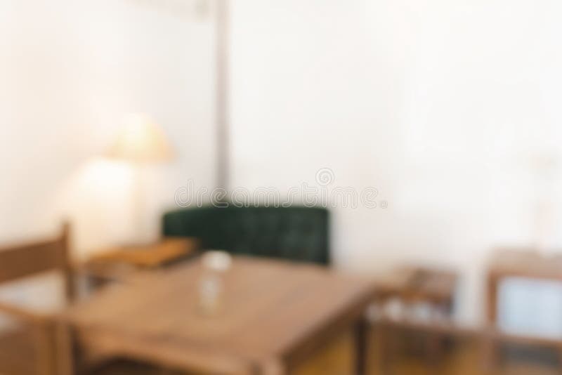 Café ou cafeteria para café, em forma de borrão abstrato e desfocado, para fundo fotografia de stock royalty free