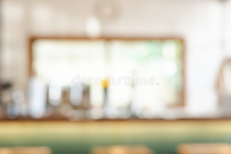 Café ou cafeteria para café, em forma de borrão abstrato e desfocado, para fundo fotos de stock royalty free