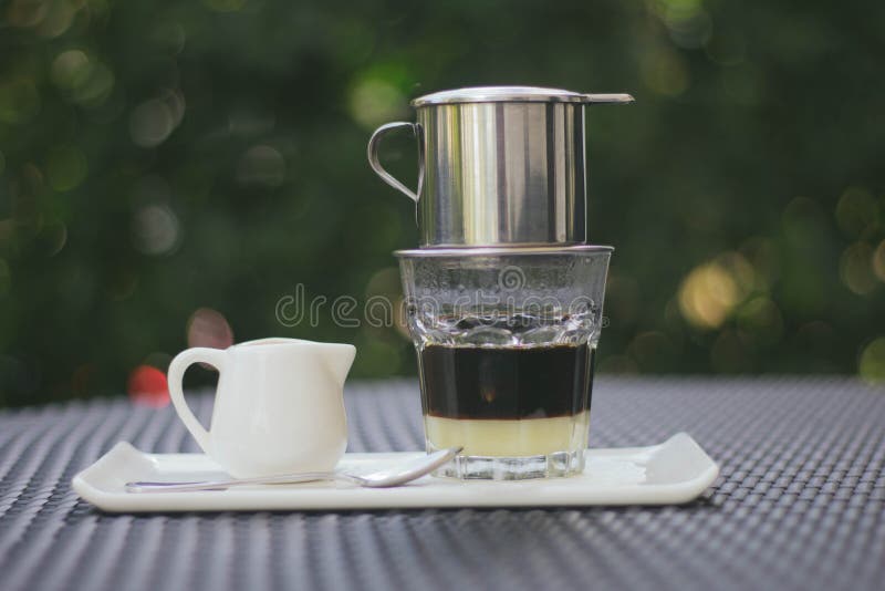 Café vietnamiano imagem de stock royalty free Café vietnamiano imagem de stock royalty free