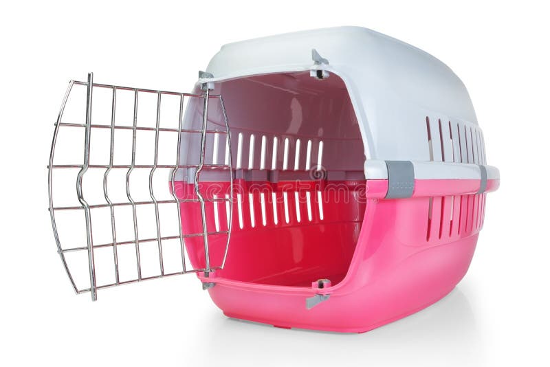 Cage for transporting pets.