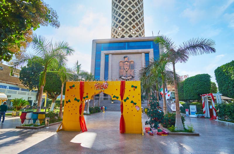 Christmas Celebration in Cairo, Egypt Editorial Stock Image Image of