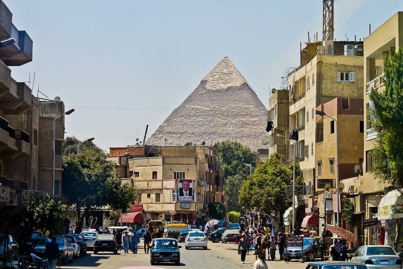 Cairo street editorial photo. Image of great, landscape 54841466
