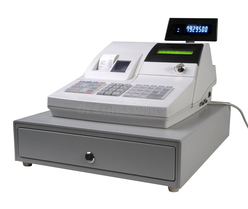 Caisse comptable image libre de droits Caisse comptable image libre de droits