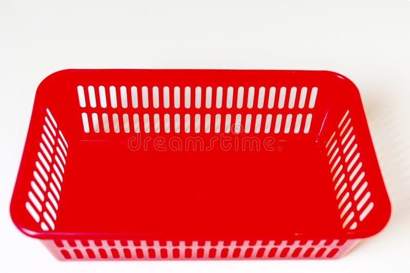 Red box for different little things on a white background. I made this photo 03/30/2019. Red box for different little things on a white background. I made this photo 03/30/2019.