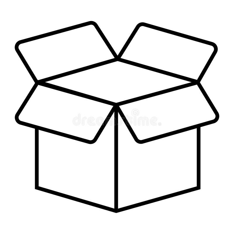 Icono De Caja Blanca En Blanco 3d Caja. Ilustración De Vector Del Mockup  Del Paquete De La Caja. Ilustraciones svg, vectoriales, clip art  vectorizado libre de derechos. Image 82072633