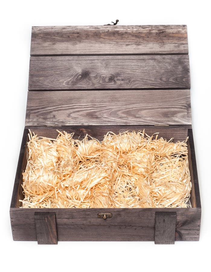 Paja Para Embalar Y Adornar Imagen de archivo Imagen de largo, granja