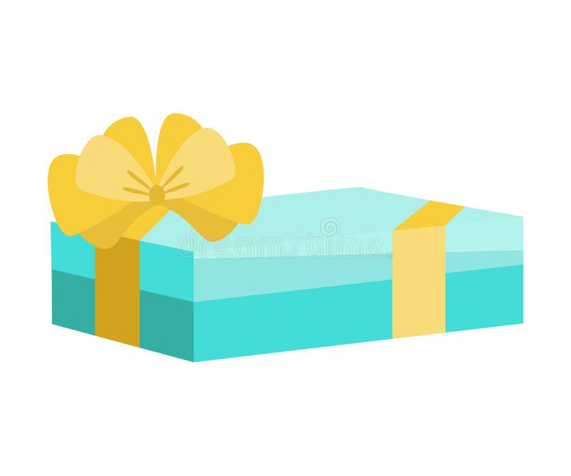 Caja de regalo de vacaciones festiva con el arco abrumador, actual paquete para el cumpleaños, Navidad, boda, celebración del ani libre illustration Caja de regalo de vacaciones festiva con el arco abrumador, actual paquete para el cumpleaños, Navidad, boda, celebración del ani libre illustration