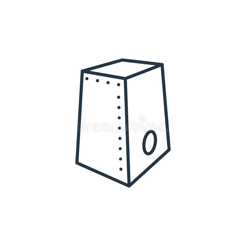 Cajon drum. stock illustration. Illustration of happy 158947706