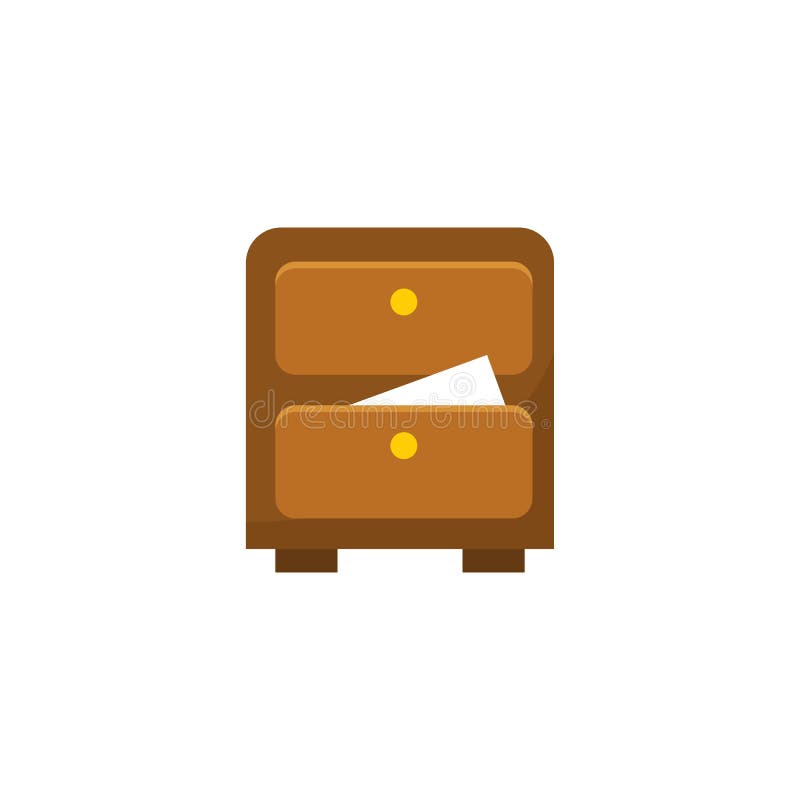 Cajón de archivo de almacenamiento del gabinete - almacenamiento de la oficina - icono del negocio - ejemplo plano del vector ais stock de ilustración Cajón de archivo de almacenamiento del gabinete - almacenamiento de la oficina - icono del negocio - ejemplo plano del vector ais stock de ilustración