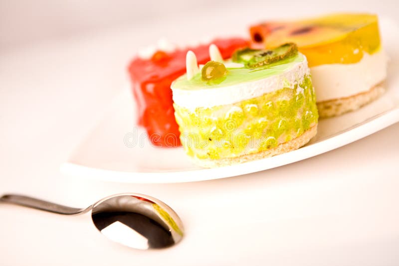 Cake stock photo. Image of dessert, green, ceram, gourmet 12998450