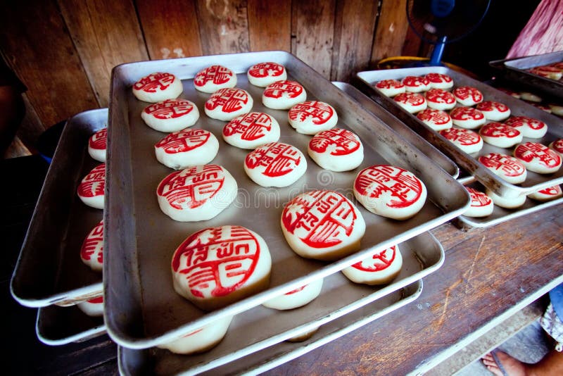 Cake Chinese Fruit Fillings Stock Photo Image of tradition, fruit