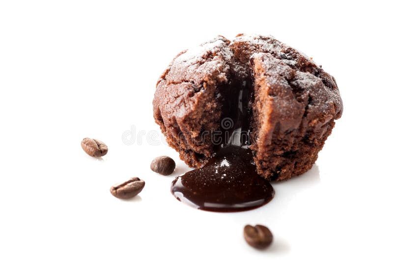 Cake chocolate muffin