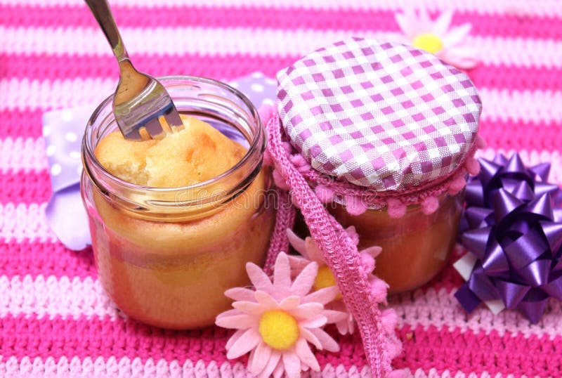 Cake in a glass stock photo. Image of glass, dessert 55772620