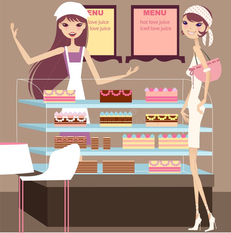 Cake house stock vector. Illustration of garden, cake 2726493