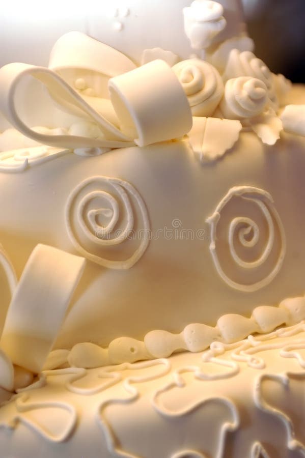 Cake - huwelijksclose-up Cake - huwelijksclose-up