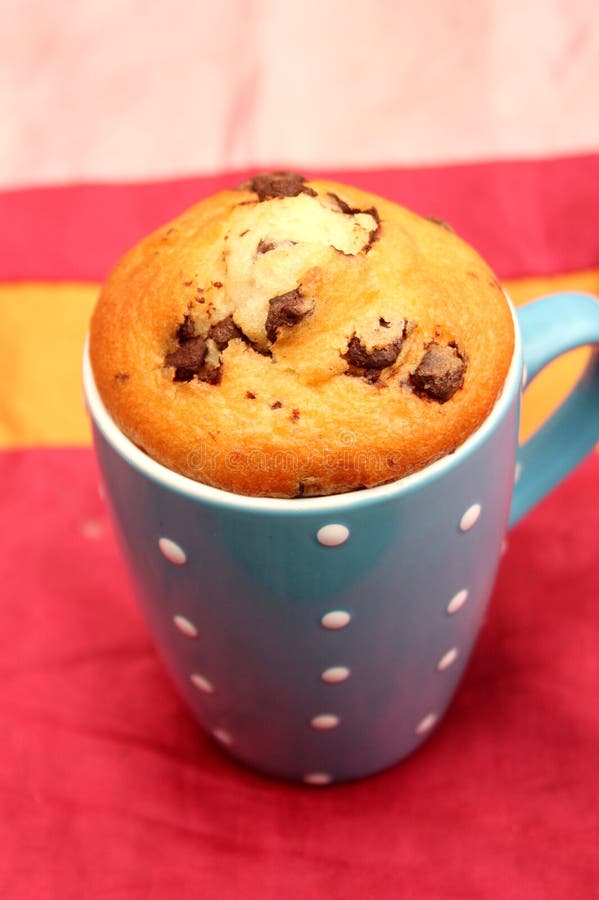 Cake in a mug stock image. Image of bakery, cupcake 174588925