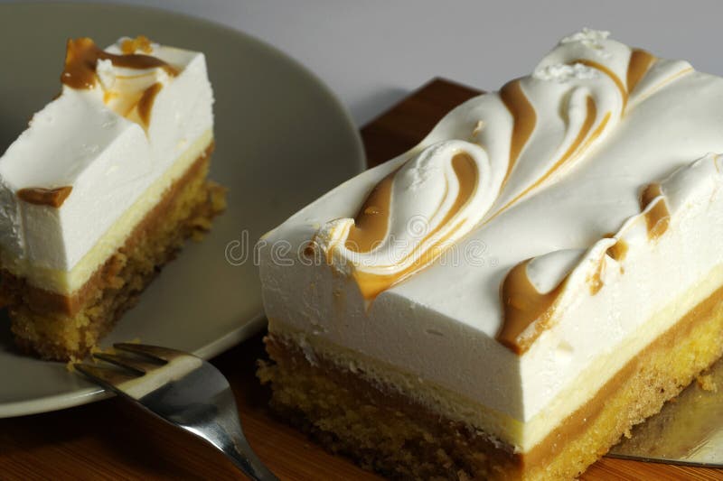 Toffee cream buns stock image. Image of cakes, liners 57042221