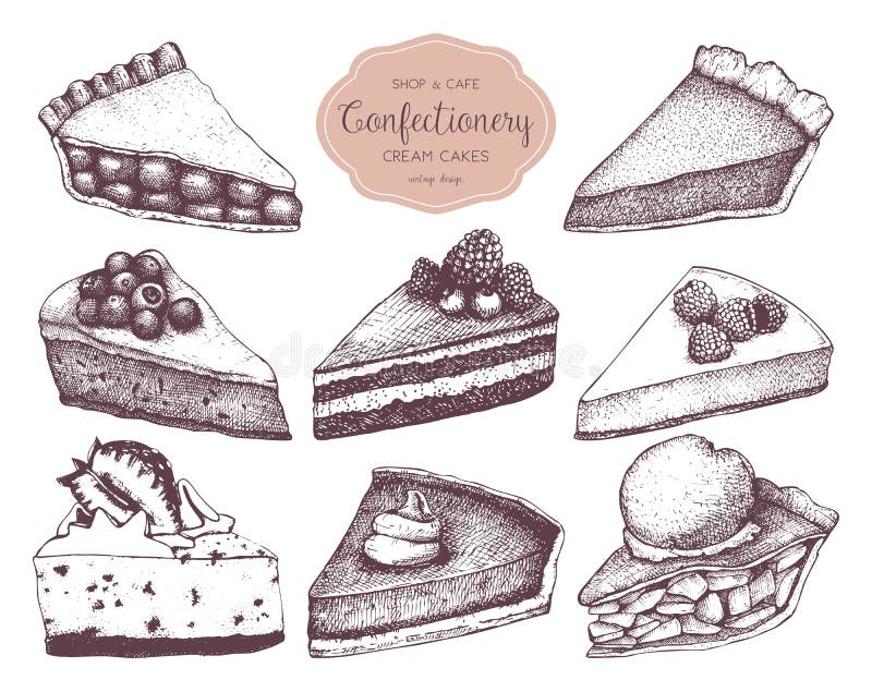 Как нарисовать чизкейк карандашом