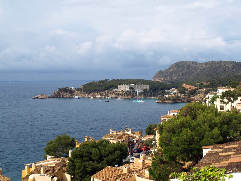 Cala Fornells imágenes de archivo libres de regalías Cala Fornells imágenes de archivo libres de regalías