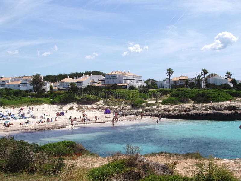 Cala 'n Bosch Beach, Menorca Spain Stock Photos Image 9761473