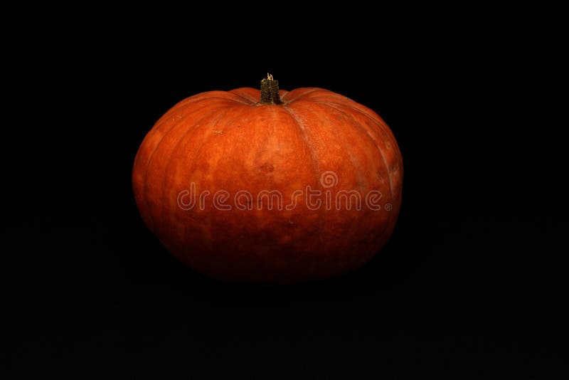 Calabaza de Víspera de Todos los Santos en fondo oscuro imagen de archivo libre de regalías Calabaza de Víspera de Todos los Santos en fondo oscuro imagen de archivo libre de regalías