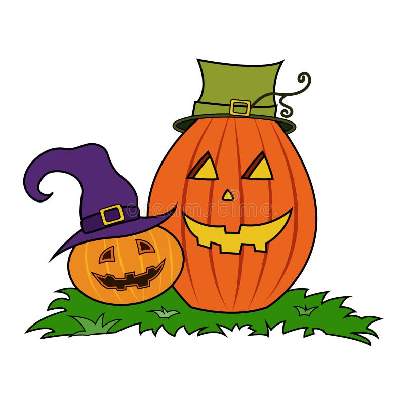 Calabazas De Halloween Con Sombrero De Bruja. Calabaza De Halloween. Fiesta Feliz De Halloween. Decoración Para La Noche Del Horro Ilustración del Vector - Ilustración de divertido, vacaciones: 230292069 Calabazas De Halloween Con Sombrero De Bruja. Calabaza De Halloween. Fiesta Feliz De Halloween. Decoración Para La Noche Del Horro Ilustración del Vector - Ilustración de divertido, vacaciones: 230292069