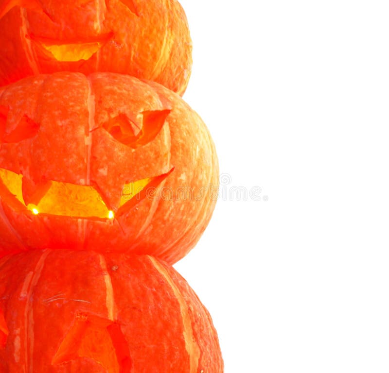 Calabazas de Víspera de Todos los Santos imágenes de archivo libres de regalías Calabazas de Víspera de Todos los Santos imágenes de archivo libres de regalías